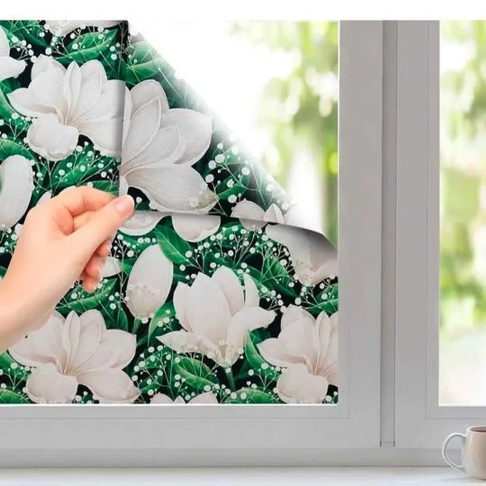 Window privacy film UV protection non-adhesive BIG ROLL -45 inch WIDE